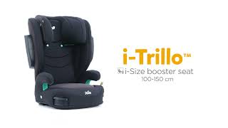 Joie iTrillo™  iSize amp Compact Booster Seat [upl. by Eniamirt]