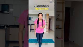 Thigh fat reduction at home fullbodyfatloss weightloss beginners fullbodyfat fatloss fatburn [upl. by Yemorej404]