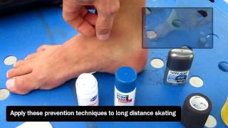 How to treat blisters from skating  inline skate blisters on feet rollerblade blisters [upl. by Hakeem]