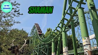 Shaman first row on ride POV  Gardaland [upl. by Aeht760]