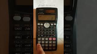 How to Solve Cubic Equation  using calculator Casio fx991MS [upl. by O'Doneven]