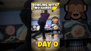 Learning to bowl two handed  Part 01 bowling [upl. by Emmy]