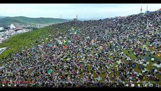 Nomadic Community in Tibet Pastoral Region Celebrate 70th Serfs Emancipation Day [upl. by Belinda]