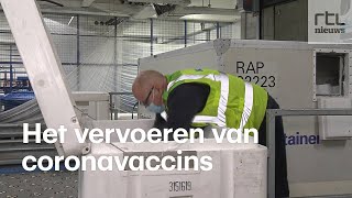 Zo gaat KLM de coronavaccins vervoeren [upl. by Felten]