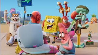 Spongebob Squarepants The Sandy Cheeks Movie  Opening Logos My AI Upscaled Version [upl. by Sato]