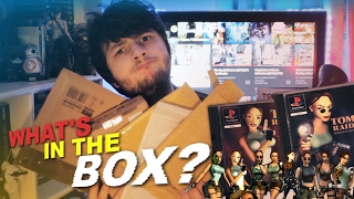 Lara Croft Tomb Raider Stuff  Whats in the Box  An Unboxing [upl. by Gronseth684]