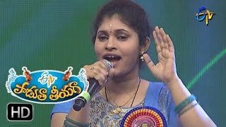 Aaraduguluntada Song  Aswini Performance in ETV Padutha Theeyaga  27th November 2016 [upl. by Hourihan375]