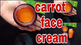 CARROT MAGIC DAY AND NIGHT WHITENING FACE CREAM DARK SPOT WRINKLES SUNBURN [upl. by Eiveneg115]