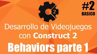 Tutorial de Construct 2 Behaviors parte 1 Jumpthru No Save Persist y Shadow Caster [upl. by Nierman]