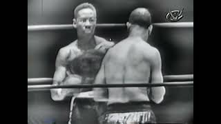 Ezzard Charles vs Joe Louis  1080p 60fps [upl. by Nosnarb]