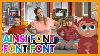 Ainsi font font font  Les Amis de Boubi Comptines pour enfants [upl. by Kiker]