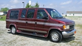 1995 Ford Conversion Van For Sale  Paul Sherry Conversion Vans  CP13851BT [upl. by Ocsicnarf]