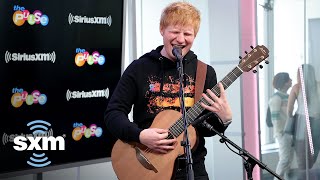 Ed Sheeran  Visiting Hours Acoustic  LIVE Performance  SiriusXM [upl. by Lyckman]