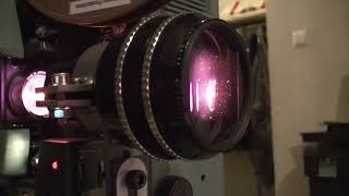 16 mm CinemaScope film projection [upl. by Eciryt476]