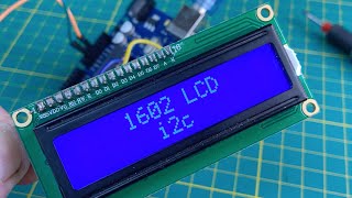 How to use a 1602 i2c Serial LCD Display with Arduino [upl. by Rancell262]