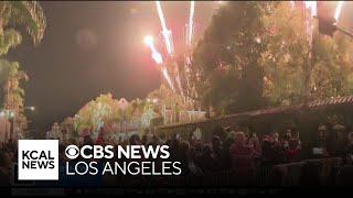 Thousands head to Riverside for anticipated return of the Mission Inns Festival of Lights [upl. by Ithnan]