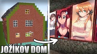 Jožík postavil svoj dom na jeho novej Minecraft mape hrozné [upl. by Nimaynib831]