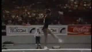 Stella Umeh  1992 Worlds Finals  Balance Beam [upl. by Naeerb]