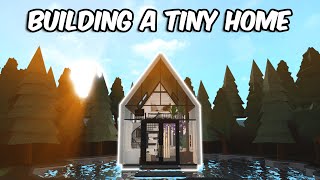 BUILDING A TINY HOME IN BLOXBURG  roblox [upl. by Charissa529]