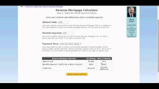 How to use the HECM Reverse Mortgage Calculator [upl. by Godrich]