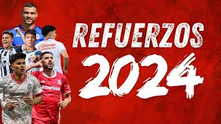 Los GRANDES Refuerzos que llegaron a la Liga Mx este apertura 2024 [upl. by Bradman]