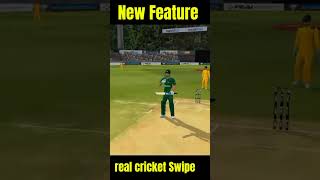 Real cricket Swipe New Swipe shorts ytshorts rc20game [upl. by Cagle780]