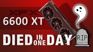 RIP🪦XFX 6600XT  UNVEIL TRUE POWER USAGE  ETH amp ERGO MINING 5600 5700 3060TI 3070 VS 6600XT [upl. by Acilegna]