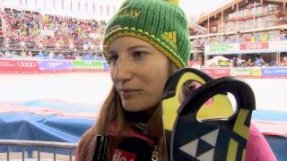 Alpin Interview mit Lena Dürr 16022013 [upl. by Nauqal767]