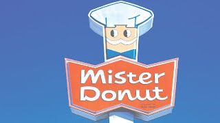 Mister Donut and the world’s best coffee  Life in America [upl. by Ayalat999]