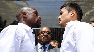 Floyd Mayweather vs Marcos Maidana 2 FACE OFF [upl. by Vikky]