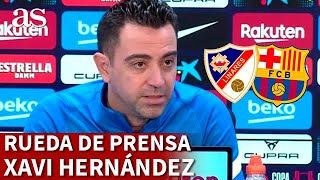 LINARES BARCELONA  Rueda de prensa XAVI quotDembélé debería hacer un esfuerzo quot  AS [upl. by Kenlay4]