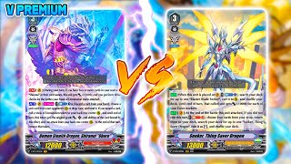 Nubatama Shiranui Vs Royal Paladin Thing Saver Dragon  V Premium  Cardfight Vanguard [upl. by Willet824]