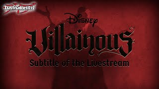 Davinator plays Villainous Tabletop Stream [upl. by Eunice]