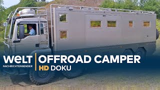 Offroad Reisemobile  Die Monster unter den Wohnmobilen  HD Doku [upl. by Nnairam]