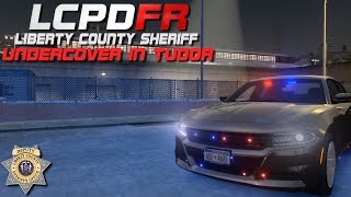 LCPDFR Liberty County Sheriffs Office Undercover In Tudor [upl. by Ennovart21]