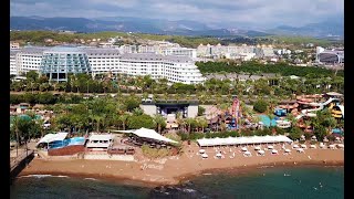 Long Beach resort at Alanya Turkeye Drone flight [upl. by Ekal]