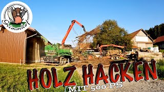 FarmVLOG299  Holzhacken im Sommerloch [upl. by Ezalb]