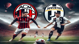 PES6 Classic Football Club Super League Round 14 AC Milan vs Juventus [upl. by Araf]