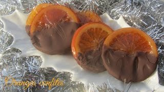 Recette des oranges confites maison [upl. by Nnaassilem]