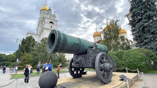 Complete walk through Moscow Kremlin  Kremlin Armoury Chamber Museums and Cathedrals  Russia 2021 [upl. by Eiznil22]