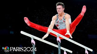 Brody Malone was UNBELIEVABLE in US gymnastics’ bronze medal effort  Paris Olympics  NBC Sports [upl. by Michell]