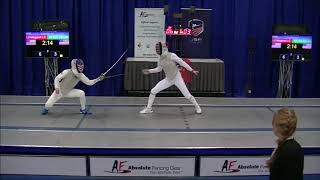 2017 Dec NAC Div I WF Gold Margaret Lu vs Nicole Ross [upl. by Kliment]