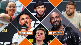 🔴 The MMA Hour Aspinall and Zaidi in studio plus Tsarukyan Kattar Hughes Nicolson  Apr 8 2024 [upl. by Barna]