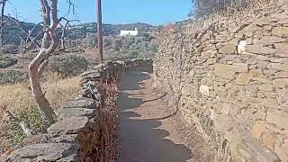 Sifnos randonnée entre Apollonia et Faros [upl. by Enilecram]