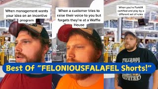 FELONIOUSFALAFELS Best Workplace Shorts Shorts Compilation [upl. by Ariela245]