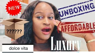 UNBOXING 2 UNIQUE LUXURY BAGS  DOLCE VITA LUXURY  UNIQUE LUXURY ITEMS  AFFORDABLE LUXURY FASHION [upl. by Draper]