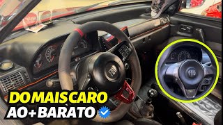 OS VOLANTES MAIS TOPS PRA COLOCAR NO SEU FIAT UNO PALIO SIENA IDEA E MAIS [upl. by Yregerg119]