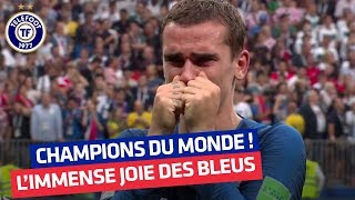 Coupe du monde  la joie des Bleus après la victoire [upl. by Mordecai]