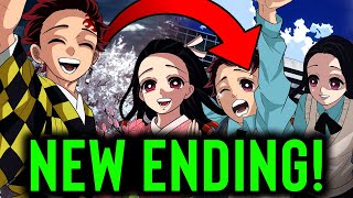 DEMON SLAYER ENDING CHANGED ITS PERFECT NOW  Demon Slayer Kimetsu no Yaiba [upl. by Celle]