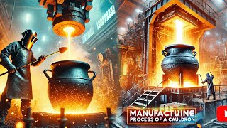 Manufacturing process of cauldron [upl. by Ingmar494]